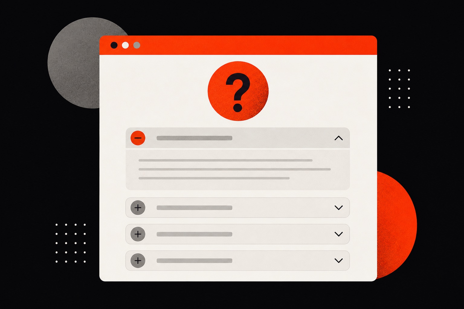 FAQ 페이지 구조 다이어그램